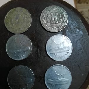 6 Old 50 Paisa 🥰coins