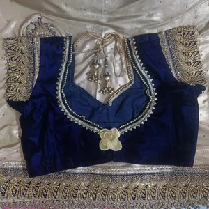 Designar Saree With Stitch Blouse