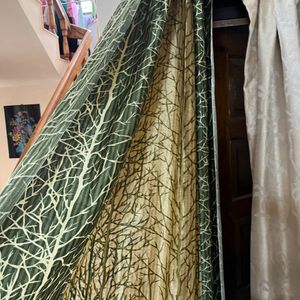 Unused 7feet Door Curtain