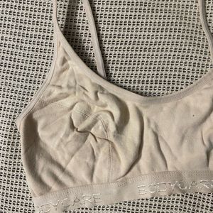 Beige Sports Bra