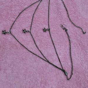 Multi Layer Star Neck Chain