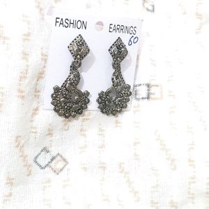 Oxidised Earrings