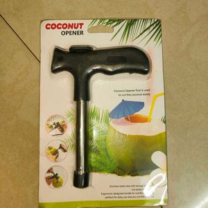 Premium Coconut Opener Tool/Driller with Grip