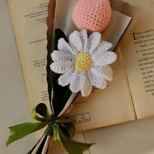 Crochet Daisy And Tulip 🌷bouquet