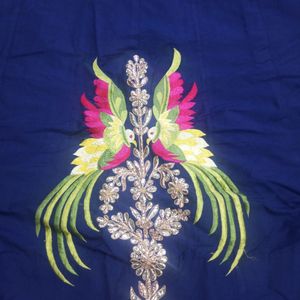 Very Beautiful Embroidery Gawn