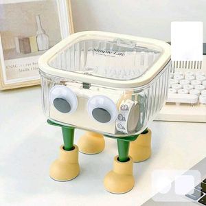 Googly Eyed Portable & Removable Desktop Bin