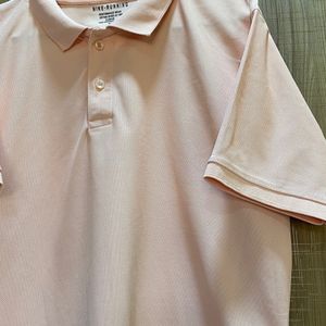 Men Polo Peace Pink Color Shirt Sleeve Tshirt