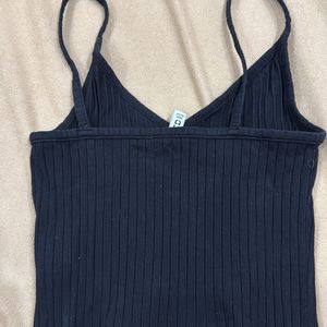 Cropped Jersey Strappy Too