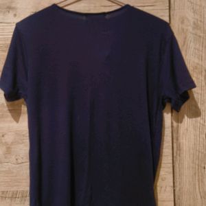 Slim Fit T Shirt With Easy Draping Fabric