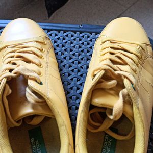 Benetton Rare Yellow Sneakers