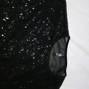 Black Sparkle Top