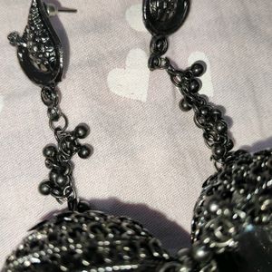 Black Traditional Earrings