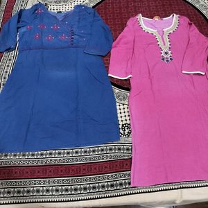 Two Kurtas For Sale In Good Condition