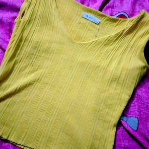 😍Yellow 🟡 Mustard Style Tank Top I 34-36