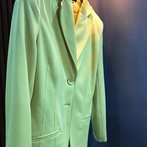 Neon Colour Slim Fit Blazer For Women