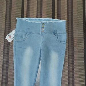 Z-49 Size-32 (Sale) Latest Ladies high waist Jeans