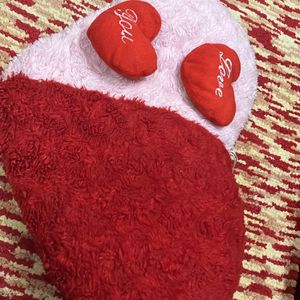 Heart Shaped Big Gifting Pillow