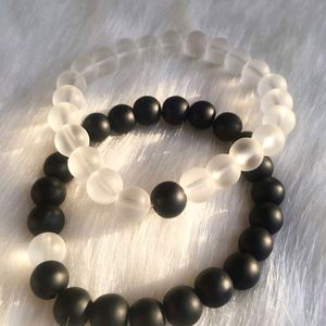 Black And White Bracelets