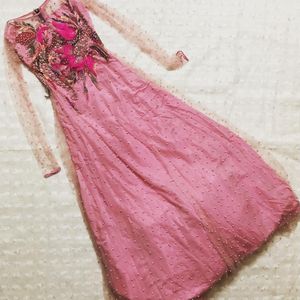 Designer Pink Gown