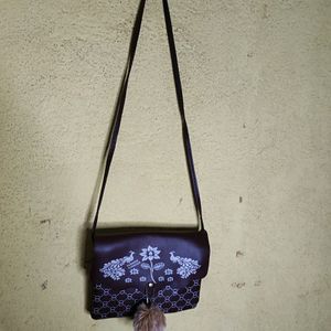 Brown Sling Bag