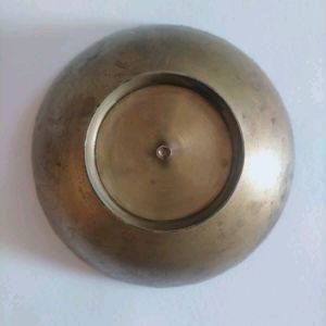 Brass Uniqe Golden Diya Gen Condition