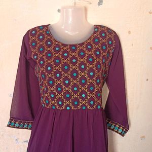 💞 Women Ethnic Wear Gown Or Dress Xl💚