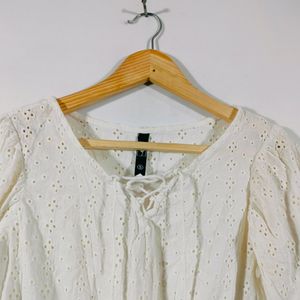 White Casual Top (Women's)