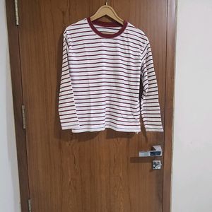 Red And White Stripes Tee
