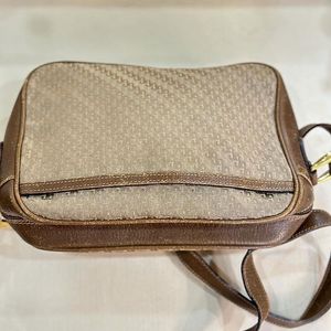 Auth Gucci Vintage 1973 Logo Crossbody Bag