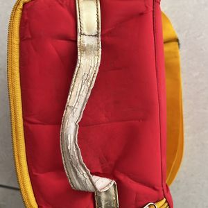 Red Tiffin Bag 💼