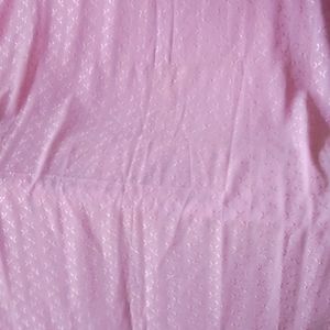 3piece Pink Chikankari Suit(Unstitched)