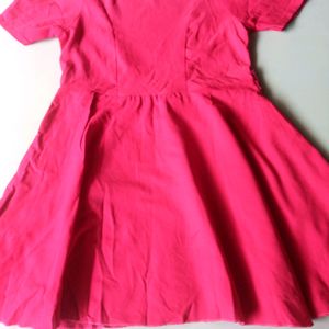 Cute Hot Pink Off Shoulder Mini Dress 💕