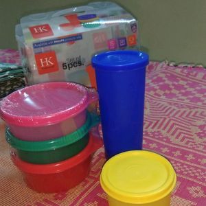 5 Pcs Airtight Containers