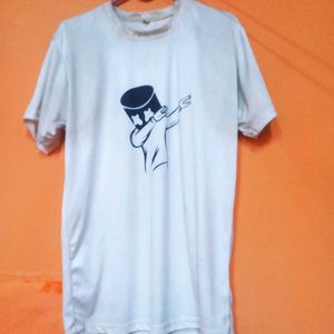 White Colour Boys T-shirt