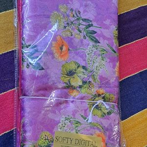 Softy Digital Sarees Available In 2 Colors