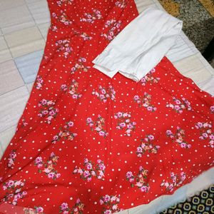 Anarkali Kurti With Pant