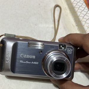 Canon Powershot A450 Camera 5 Mega Pixels