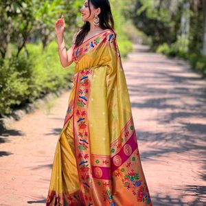 Premium Tissue Silk Saree