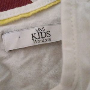 M&S Kids Ice Cream Tee