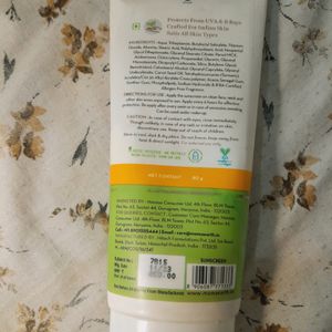 Mamaearth Ultra Light Indian Sunscreen