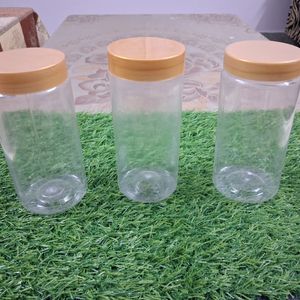 Set of 3 Plastic Containers