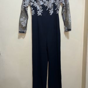 Embroidery Based Party Wear Jumpsuit