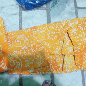 New Orange Punjabi Suit Salwar