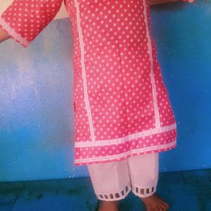 2 se Dhayi saal  baby ka pakistani kurti with pant