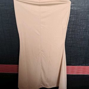 Plain Fish Cut Shapewear Skirt