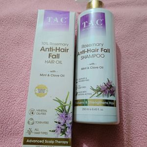 TAC Rosemary Shampoo Oil Combo