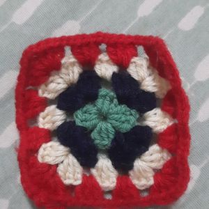 Granny Squre Crochet Piece