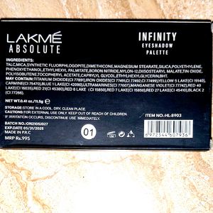 Lakme Infinity Eyeshadow