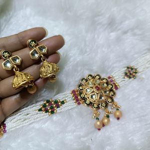 Choker Moti Set