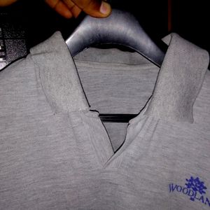 Grey Polo Shirt For Men